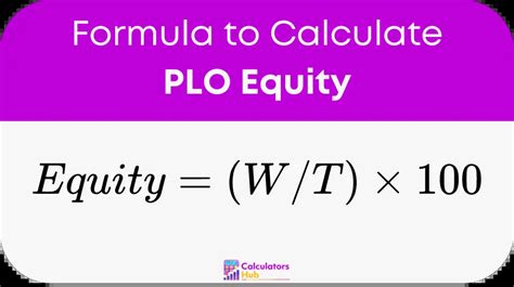 plo odds calculator|PLO Equity Calculator .